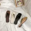 Sandálias Rasteirinhas da Moda para Mulheres, Bico Fechado, Novo Estilo de Verão, Tamancos Fashion, Tendência do Instagram