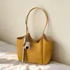 Bolsa Tote Tecida de Grande Capacidade e Estilosa para o Dia a Dia de Mulheres 2026 Nova Coleção de Primavera Bolsa Saco Casual Atacado