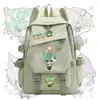 Mochila de mercancía del Dios Maligno Moran, mochila estilo anime 2D del equipo del hospital Wang Qing Han Yu para estudiantes hombres y mujeres, moderna