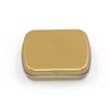 Caja de caramelos de menta pequeña para llevar chicle fresco lata mini caramelo medicinal para el cuidado de la salud jabón para cejas caja de hierro