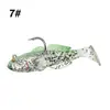 Pescado Plomo Nuevo Producto Transfronterizo 6g-22g Cola en T Señuelo Blando Señuelo de Simulación Señuelo Artificial Señuelo Luya Perca Pescado Mandarín