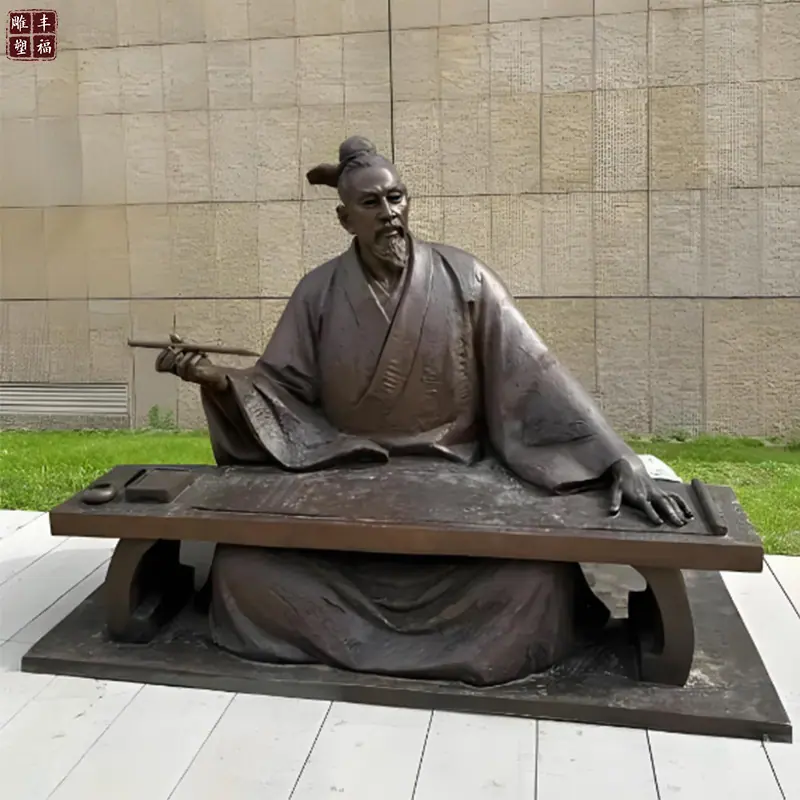 王羲之铜像1