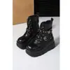 Botas Martin Estilo Delgado Chica Picante Botines Estilo Gótico 2026 Otoño Verano Nuevos Suela Gruesa Punk Zapatos para Aumentar Altura Cosplay Zapatos de Anime