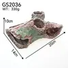 Madera marchita, corteza de árbol, tronco de árbol, cueva de lagarto serpiente, decoración de acuario pecera, decoración para mascotas reptiles, tocón de árbol simulado, madera a la deriva
