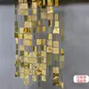 Cortina de Fio com Lantejoulas para Casamento Fundo Dourado Prateado Contas Redondas Cordão de Luz Cortina Suspensa Espelho Decoração de Teto de Casamento Adereços