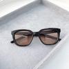 2024 Nuevo Estilo Europeo y Americano Marco Grande Aspecto Adelgazante Marco Negro Gafas de Sol Gm Patas de Estrella Gafas de Sol con Visera Polarizada