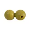 Cuentas de Silicona de 15 mm, Redondas para Pulsera de Abalorios DIY, Llavero, Accesorios para Joyería, Cuentas Sueltas al por Mayor en Stock