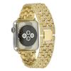 Adecuado para Apple Watch 5678910 Generación Correa Metálica de Diamantes Completos iWatch S10 Cadena de Diamantes Correa de Pulsera