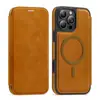 Adecuado para Iphone18Promax, Funda tipo cartera de cuero para teléfono con succión magnética, Cubierta protectora anticaídas para Apple 17, 16 Comercio Exterior