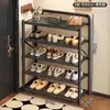 Sapateira Dobrável, Armário de Sapatos Integrado sem Instalação, Sapateira de Chão Multicamadas para Entrada de Casa, Sapateira Simples Atacado