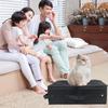 Caja de arena para gatos con tapa, bolsa de arena para gatos 600D, plegable, fácil de transportar, lavabo impermeable, inodoro para gatos para llevar al exterior, venta directa de fábrica