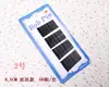 Clip de tarjeta azul de moda simple, pinza para el pelo, clip plano negro, clip lateral de onda, clip para flequillo, joyería, tienda de 2 yuanes, venta al por mayor