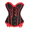 Novo Corset Sexy de Estilo Europeu e Americano com Design de Barbatanas, Top Modelador Vintage para Realçar o Busto, Atacado Transfronteiriço
