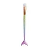 Pincel de Maquillaje de Sirena Individual, Pincel para Sombras de Ojos, Pincel Difuminador, Pincel para Ojos, Pincel para Cejas, Pincel para Sombras de Nariz, Fabricante de Herramientas de Belleza en Stock
