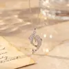 Collar de delfín exquisito bestseller transfronterizo para mujer, colgante de cobre con incrustaciones de circonita de nicho de lujo ligero, joyería de cadena para clavícula de moda de alta gama