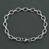 Collar de cadena de tiempo de personalidad simple de moda para hombres y mujeres, cadena de bambú con carácter 0, estilo ins europeo y americano, cadena para clavícula de acero de titanio con colgante