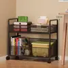 Prateleira de armazenamento para banheiro, carrinho de detergente de roupa multicamadas para espaços estreitos no banheiro ou varanda, prateleira de armazenamento para artigos de higiene pessoal