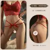 Panty de Perlas Estimulante y Sexy de Talla Grande, Atuendo Transparente, Estilo Abstinent, Tanga Sexy y Provocativa para Mujer que No Se Quita F307