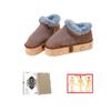 Zapatos de Moxibustión para Puntos de Acupuntura del Pie, Botas de Madera Maciza, Caja de Moxibustión para Pies, Equipo para Pies, Moxibustión de Llama Abierta, Zapatos de Moxibustión Caminables, Fabricante de Zapatos de Moxibustión Tibios para el Abdomen, Madera Maciza
