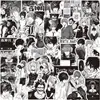 65 Pegatinas Periféricas de Dibujos Animados Anime Death Note, Blanco y Negro Yagami Creativas Decorativas para Teléfono y Agenda DIY