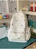 Mochila elegante y de aspecto fresco para niñas, adecuada para estudiantes de primaria, secundaria y preparatoria; una mochila sencilla, estilo coreano, para el uso diario