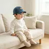 Nuevo Sombrero Infantil 2026 para Primavera y Otoño, Gorra de Béisbol para Niños, Elegante Gorra de Mezclilla con Letras y Visera, Sombrero de Sol para Niñas