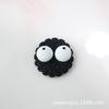 Olhos grandes artificiais biscoito creme capa de celular acessórios desenho animado grampo de cabelo linha fina sapatos buraco feito à mão acessórios faça você mesmo