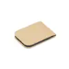 Marcador de página magnético rectangular de cuero transfronterizo, Portafolio para seguimiento de lectura de libros DIY, Portafondos magnéticos fuertes