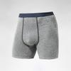 Ropa interior cálida para hombre Ropa interior para hombre con forro polar Engrosada Antidesgaste Pierna Forrada Pantalones bóxer Otoño e Invierno Mediana Edad y Ancianos Pantalones bóxer Cabeza