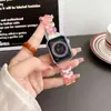 Adecuado para Correa de Applewatch Pétalo Láser Correa de Reloj Correa Colorida de Apple Samsung Huawei Correa Wave