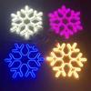 Festival de Navidad Copo de Nieve luz pequeña luz intermitente cadena de luces luz estrellada exterior impermeable árbol brillante estrella luz colgante