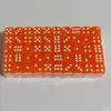 En stock dados acrílicos de cristal de color transparente de 14 mm caja de embalaje nueva dados de colores múltiples colores opcionales