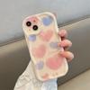 Funda para Teléfono con Patrón Crema Apple 15, Silicona Suave iPhone 17 Pro Max Cobertura Completa 16 Plus Anti-Caída 13