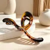Pinza para el pelo grande popular con un tacto de alta gama, adecuada para cabello grueso, para recogidos en la parte posterior de la cabeza, pinza para el pelo de espiga, pinza de tiburón para mujer, al por mayor