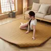 Tapete de verão, tapete de chão, classe A, para maternidade e bebês, sala de estar, quarto, tapete de vime, tapete de bambu, tapete de escalada, artefato de colocação de piso de verão, tapete de dormir