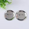 Hojalata 40/58mm Material base Rigu yum diy metal llavero insignia en blanco consumibles de plástico