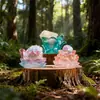 Famoso en Internet Lenguaje de las Flores Cristal de Energía Luminiscente Caja Sorpresa Regalo Pequeño Creativo de Moda Adorno Decorativo de Oficina