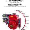 170F190F Pequeño Motor de Combustión Interna Monocilíndrico Arranque Eléctrico Cuatro Tiempos Micro-Labranza Expansión Bombeo Pulido Motor de Gasolina 192F