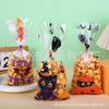 Halloween nueva bolsa de embalaje de dulces transfronteriza bolsa de regalo para pequeños regalos bolsa de regalo de mano fiesta productos horneados