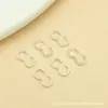 Nuevo Broche de Tres Letras Chapado en Oro de Cobre 18K, Retención de Color Fuerte, Broche Final para Pulsera de Cuentas Hecha a Mano DIY, Accesorios de Joyería