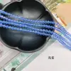 Boutique Cuentas Planas de 4/6/8 mm Cuentas de Vidrio Tallado Cristalino Rueda de Colores Navideños Cuentas Sueltas Accesorios para el Cabello Bolsas Zapatos Ropa