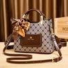 Bolsos para Mujer 2025 Nuevo Pu Versátil Bolsos de Mano de Gran Capacidad Bolso de Hombro Cruzado para Mujer Bolso Bucket para Mujer Transfronterizo