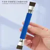Cepillo Multifuncional para Limpieza de Ranuras para Estufa de Cocina, Cepillo para Estufa de Gas, Cepillo Pequeño de Acero para Eliminar Manchas, Cepillo para Estufa de Gas sin Cepillo en Esquinas Muertas