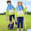 Ropa de Primavera y Otoño de tres piezas para Estudiantes de Primaria