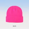 Gorro de Punto Cálido de Doble Capa para Otoño e Invierno con Protección para los Oídos para Circunferencia de Cabeza Grande con Logo Personalizado