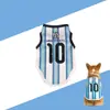 Nunbell Copa do Mundo Transfronteiriça de 2026 nos Estados Unidos, Canadá e México Colete de Jogo de Futebol para Cães e Gatos Pequenos, Médios e Grandes Roupas de Manga Curta