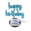 Globo de una sola pieza con letras minúsculas en inglés de cumpleaños decoración para fiesta de cumpleaños infantil globo para arreglo de 100 días de bebé