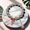 Pulseira Princesa Fofa Cor de Doce para Melhores Amigas, Pulseiras de Contas para Crianças, Doce e Sofisticada, Bijuterias Versáteis para Barracas