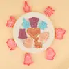Moldes 3D para Galletas Serie Navideña, Cortadores de Galletas Realistas 3D de Presión DIY, Herramientas Esenciales para Hornear