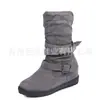 Juyuan Dropshipping de Pronta Entrega Inverno 2026 Novo Comércio Exterior Sapatos Plus Size 35-43 Cano Baixo Lona Planos Casuais Sapatos de Algodão